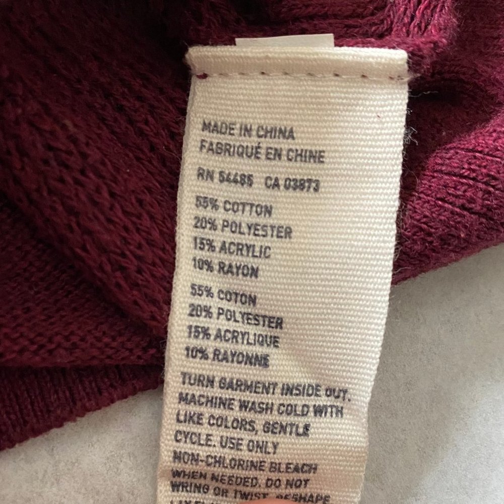 🔴maroon sweater🔴 - Picture 3 of 3